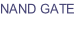 NAND gate